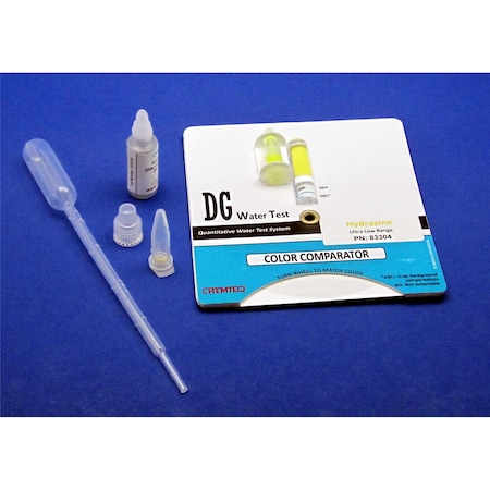 Chemteq Hydrazine DG Water Test Ultra Low Range with gray compansation Scale 83304